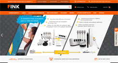 Desktop Screenshot of finktecnologia.com.br